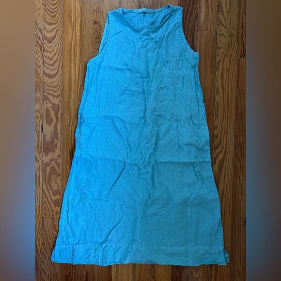 Cut Loose Linen Dress - Picture 1 of 6